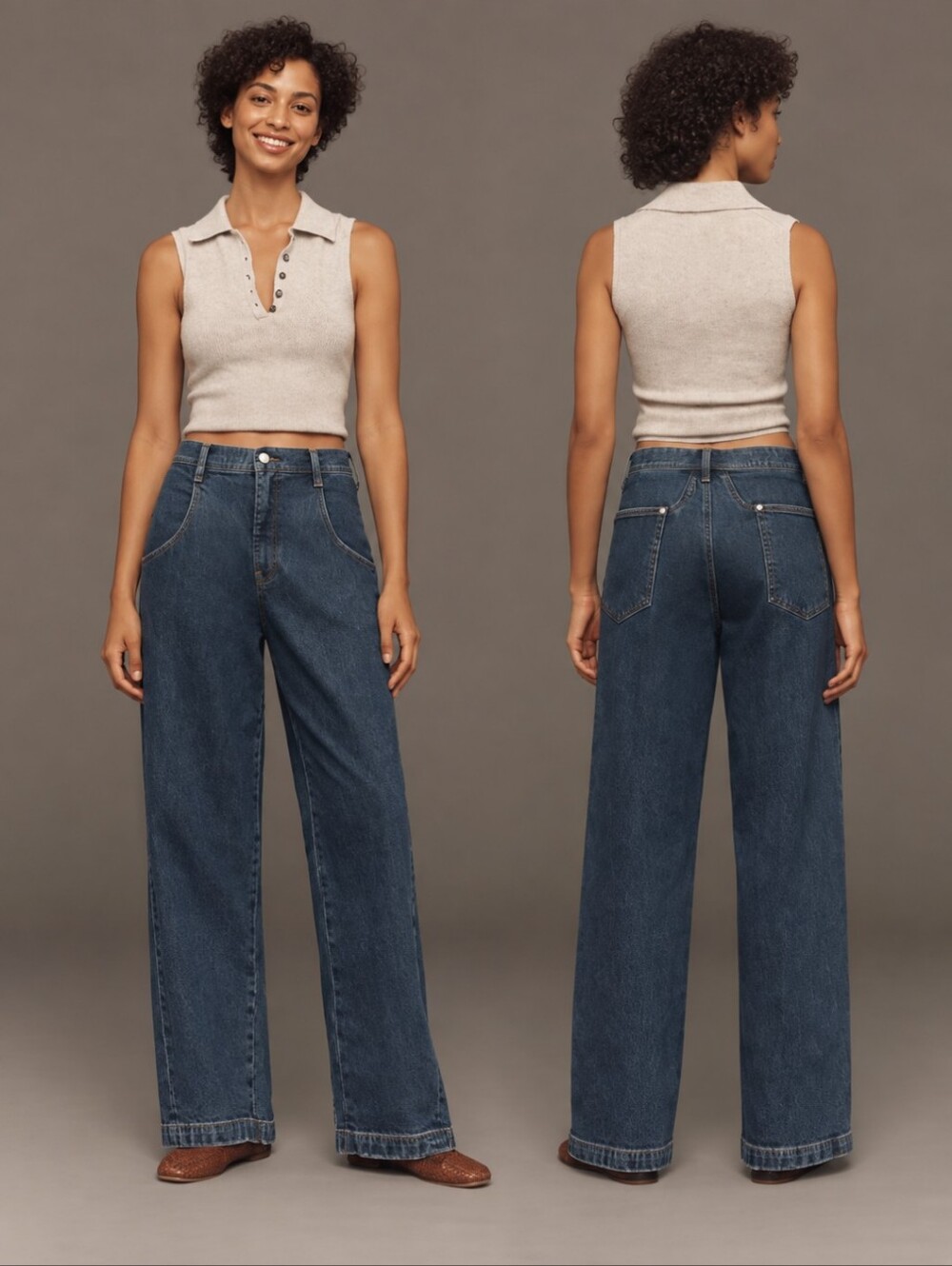 NWT! Anthropologie Pilcro Slouchy High-Rise Tapered Jeans